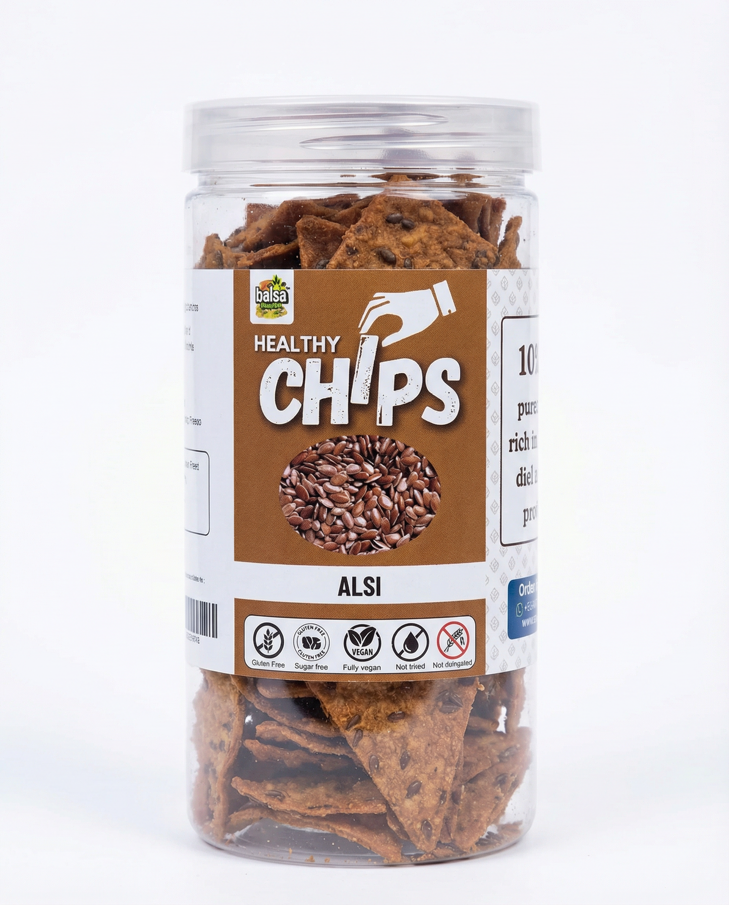 Roasted Healthy Alsi Chips