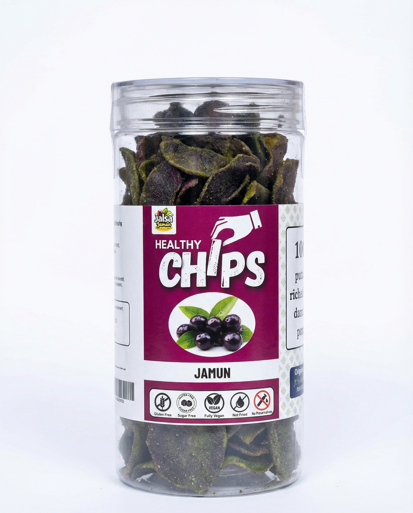 Roasted Healthy Jamun Masala Chips