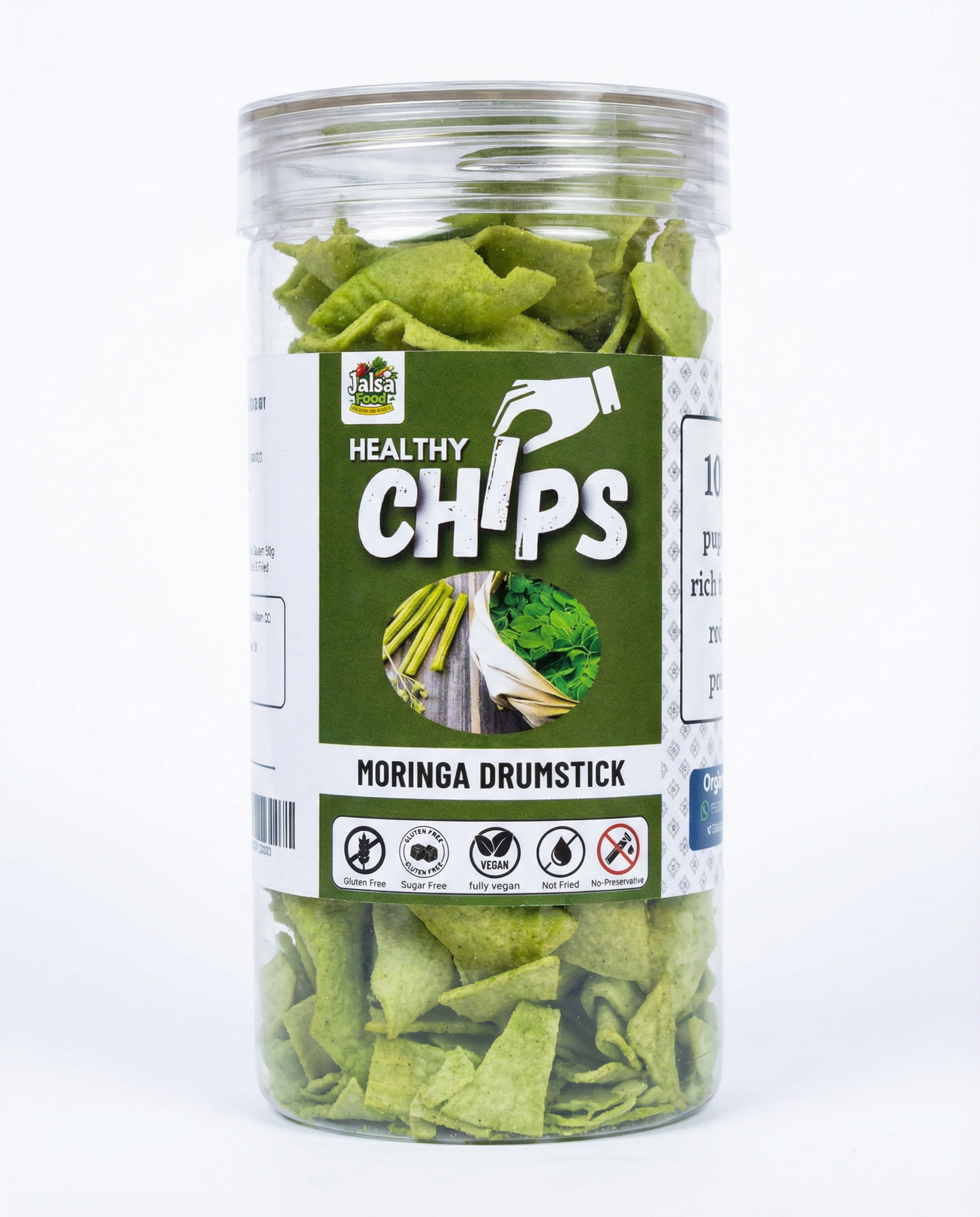 Roasted Healthy Moringa (Drum Sticks) Chips