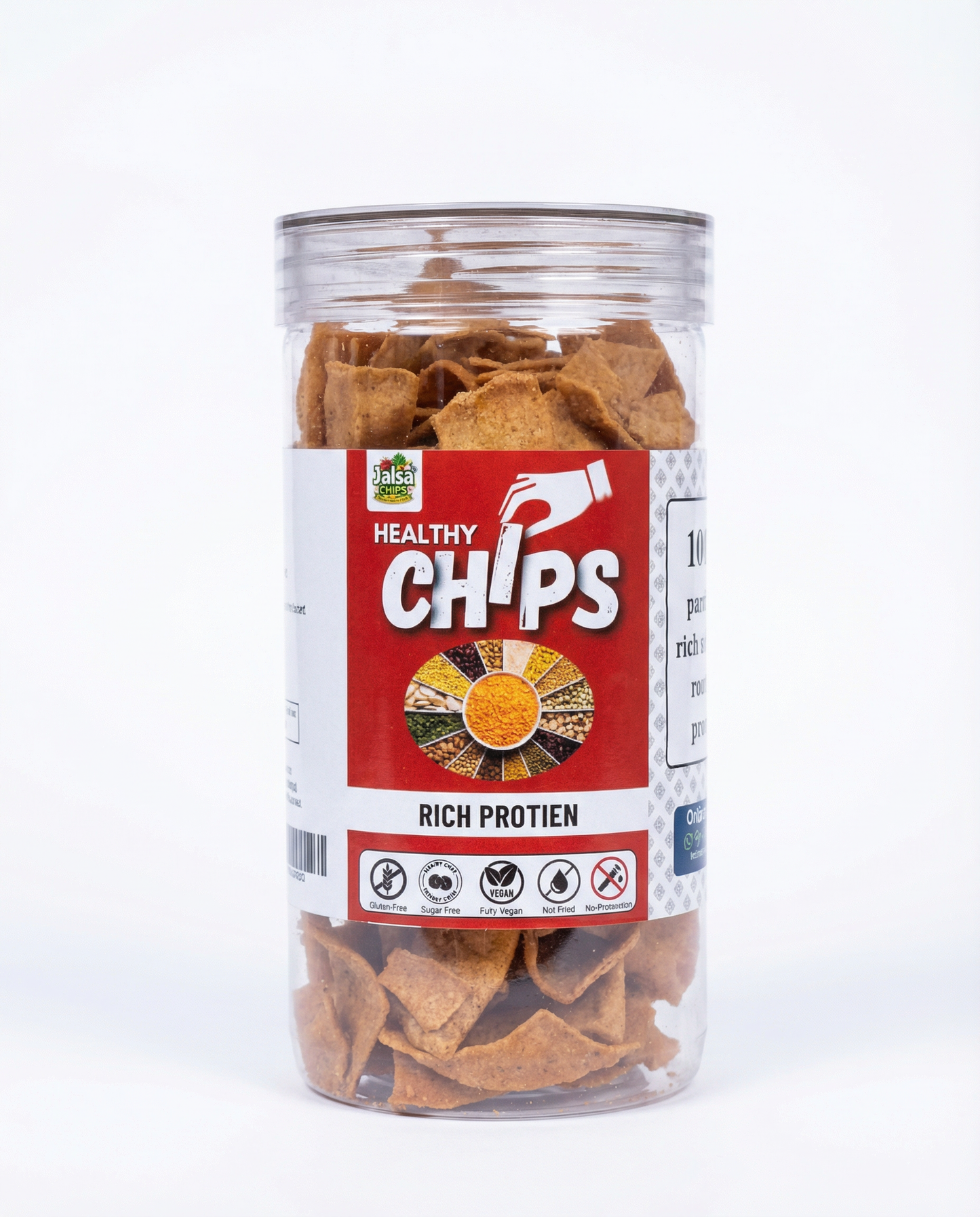 Roasted Healthy Protein Chips